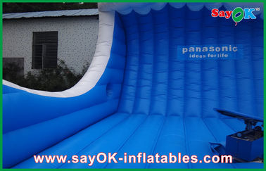 Kids Blue Color Large Inflatable Bounce for Event / Amusement Park