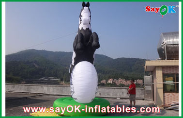 Inflatable Animal Balloons Outdoor Inflatable Horse Model Cartoon Character For Advertising
