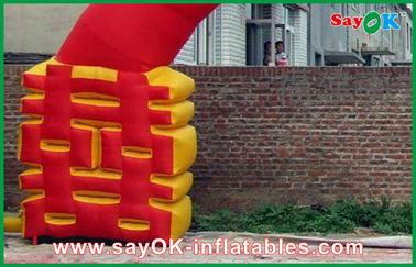 Chiness Style Red Color Inflatable Arch For Wedding Decoration