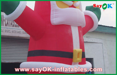 Sayok Giant Christmas Inflatable Kriss Kringle Decoration For Fun