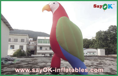 Inflatable Sky Dancer Parrot Character Inflatable Air Dancer / Sky Dancer Advertising Inflatable Mascots