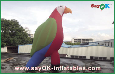 Inflatable Sky Dancer Parrot Character Inflatable Air Dancer / Sky Dancer Advertising Inflatable Mascots