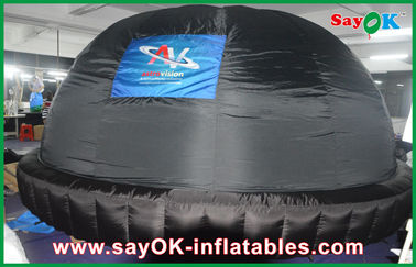 Schools Portable Inflatable Planetarium Dome Tent For Kids PVC Tarpaulim Dia 3m