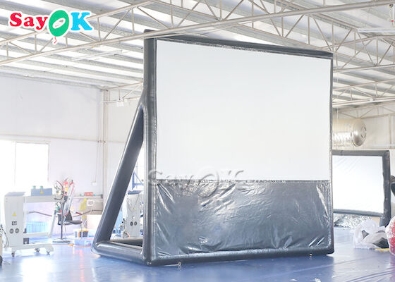 Inflatable Video Screen Waterproof Mobile Airtight Inflatable Screen Outdoor For Movies