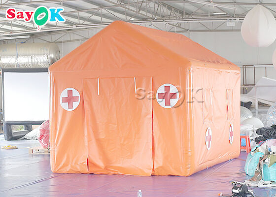 Field Hospital Tent PVC Tarpaulin Emergency Inflatable Medical Tent Waterproof