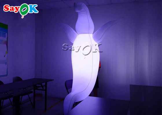 1.5m 5ft Outdoor Decorative Inflatable LED Ghost Model For Parade Adornments