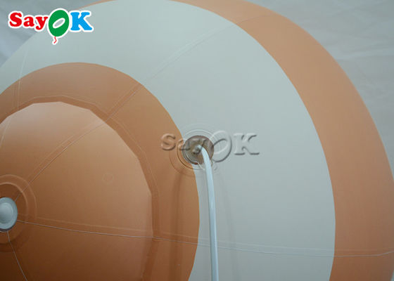 7ft Pvc Orange Airtight Inflatable Christmas Balloon Xmas Hanging Decor