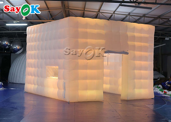 Custom Inflatable Tent Big Portable Outdoor Event Inflatable Cube Tent With Led Light
