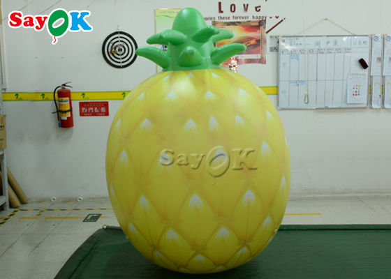 Yellow 1.5mH 5ft Hanging Inflatable Pineapple Fruit Balloons