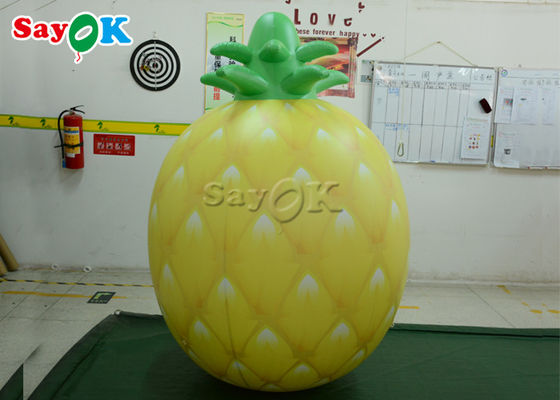 Yellow 1.5mH 5ft Hanging Inflatable Pineapple Fruit Balloons