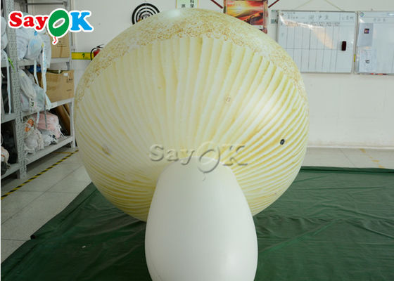 Flame Retardant 1.5mH Inflatable Mushroom For Show Exhibition