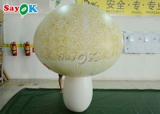 Flame Retardant 1.5mH Inflatable Mushroom For Show Exhibition