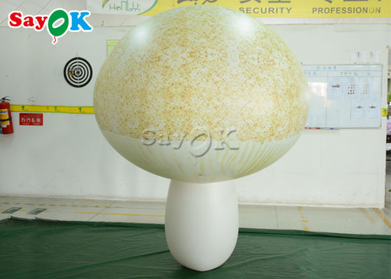 Flame Retardant 1.5mH Inflatable Mushroom For Show Exhibition