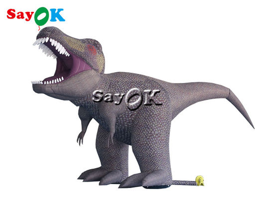 Advertising Inflatable 5m 16ft Giant Inflatable Dinosaur Model For Halloween Exhibition