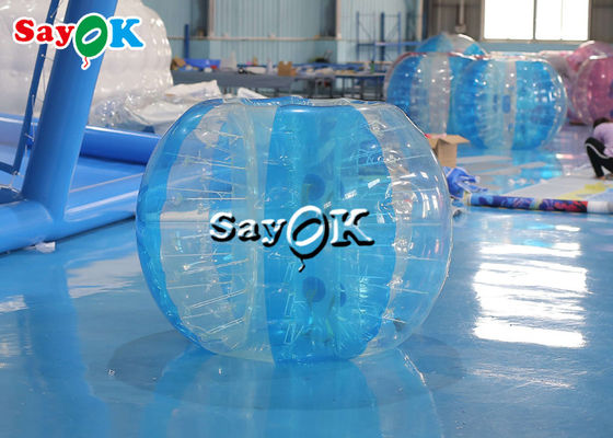 Inflatable Backyard Games Adults Teens Inflatable Sports Games 1.5m 5ft Blue Red Airtight TPU Soccer Bumper Ball