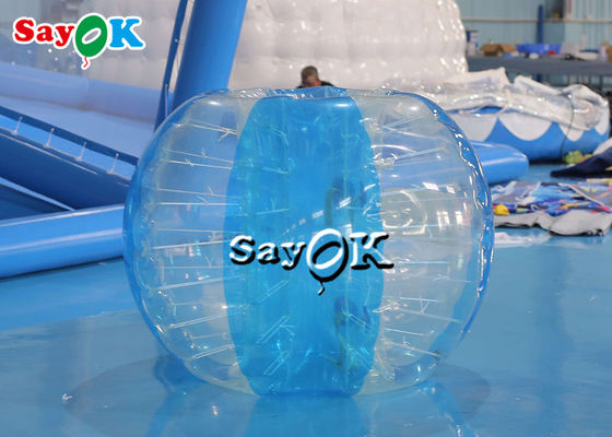 Inflatable Backyard Games Adults Teens Inflatable Sports Games 1.5m 5ft Blue Red Airtight TPU Soccer Bumper Ball