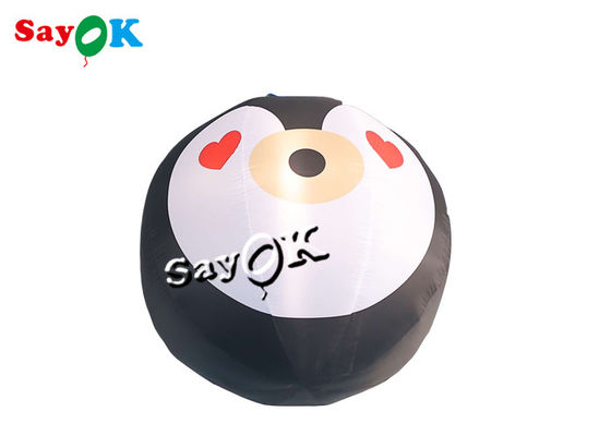 3.3ft Blow Up Xmas Decoration Led Animated Mascot Penguin Balloon Light