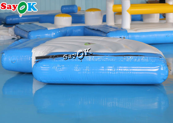 Inflatable Water Tank Outdoor Activity  Inflatable Air Jumping Pad Water Amusement Park