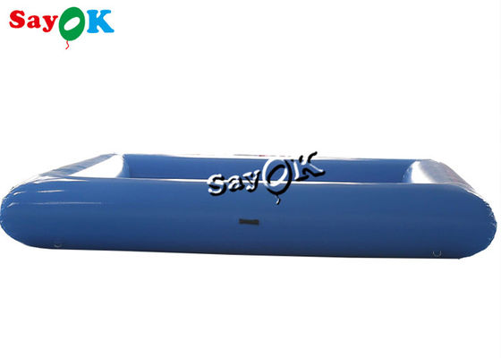 Inflatable Pool Toys Blue Small Commercial Kids Inflatable Swimming Pool With Pump 4x4x0.6mH