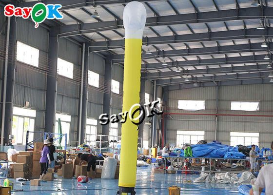 Advertising Inflatable Air Dancer Man 5m Rip Stop Nylon Cloth Blower Sky Dancer Inflatable Hammer