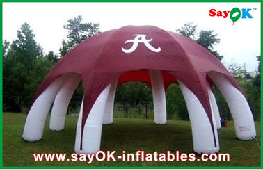 Custom Camouflage Inflatable Air Tent Large Arm Inflatable Camping Tent