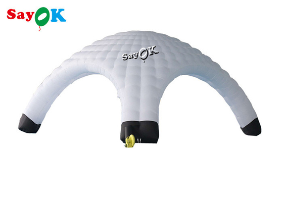 Inflatable Tunnel Tent 6.9x4mH Portable Inflatable Air Tent Exhibition Spider Dome Tent