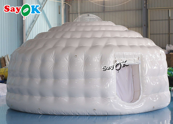 Inflatable Igloo Tent Dome 4.6m 15ft Airtight Outdoor Party Dome Inflatable Yurt Tent
