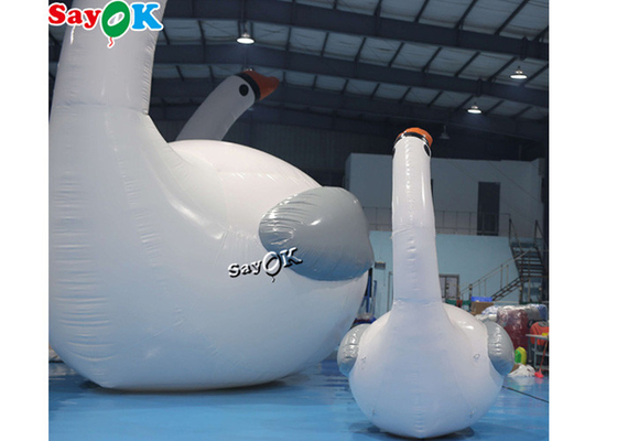 6m 20ft Pvc Airtight Inflatable Goose Model For Ad Decoration