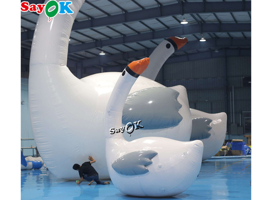 6m 20ft Pvc Airtight Inflatable Goose Model For Ad Decoration