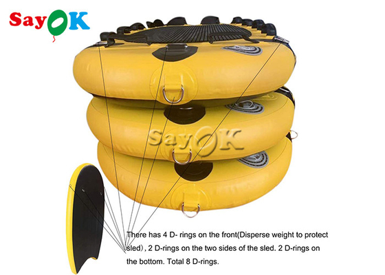 Floating Mat Rescue Inflatable Surfing Board 68.9*37.4*5.9 Inches