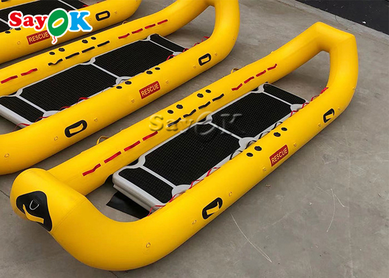 Yellow PVC Inflatable Boats Rapid Deployment River Raft Kayak Canoe Raft Water Rescue