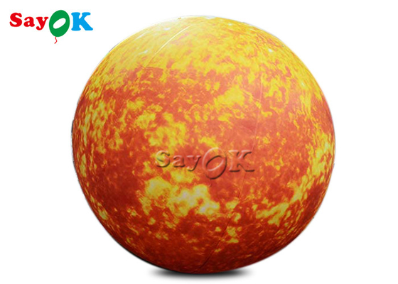 3m 10ft Solar System Inflatable Sun With Led Light