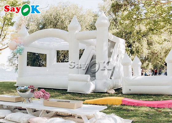 Adults 5m 16.5ft Commercial Wedding Bounce Castle With Slide