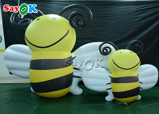 Custom Giant Inflatable Bees Advertising Standing Cartoon Model
