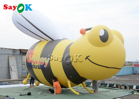 Custom Giant Inflatable Bees Advertising Standing Cartoon Model