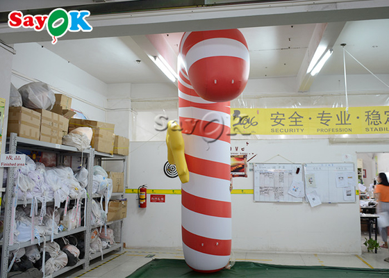 2.5m 8.25ft Inflatable Holiday Decorations Christmas Candy Cane