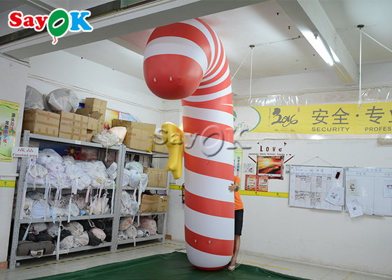 2.5m 8.25ft Inflatable Holiday Decorations Christmas Candy Cane