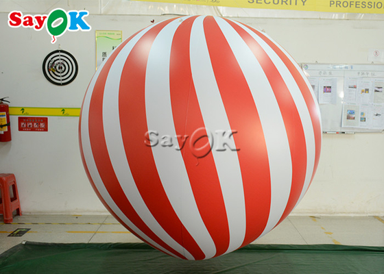 1.5m 5ft Red Inflatable Christmas Balls For Event Party Decoration