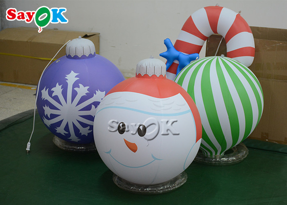 Waterproof Blow Up Ornaments Pvc Inflatable Decorated Balloon