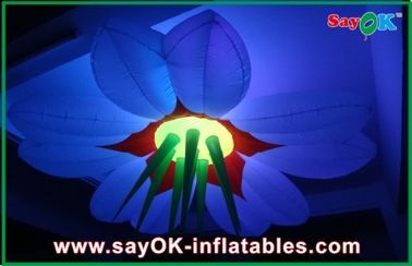 New Design Colorful 1.5m Hanging Lighting Decoration Inflatable Flowers