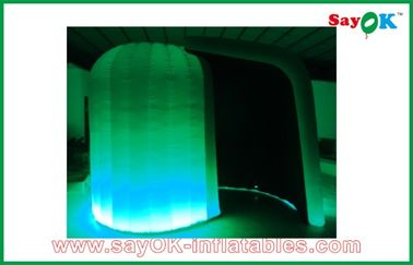 Photo Booth Wedding Props Colorful Dome Led Light Custom Inflatable Products For Advertising