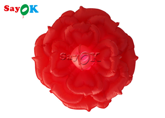 1m 3.3ft Inflatable Lighting Decoration Rose Flower Ceiling Wall Hanging Wedding Decor