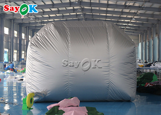 Outdoor Inflatable Tent Grey Airtight Inflatable Air Tent Blow Up Spray Booth Car Painting