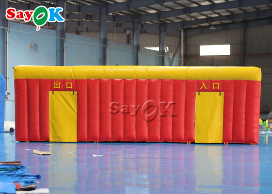 Tent Inflatable 8m 26.5ft Inflatable Air Tent Fire Education House For Fire Drill