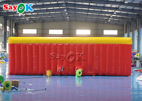 Tent Inflatable 8m 26.5ft Inflatable Air Tent Fire Education House For Fire Drill