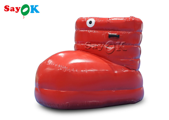 Inflatable Lawn Games 1.6x1.2x0.9m Airtight Inflatable Shoes For Team Competition