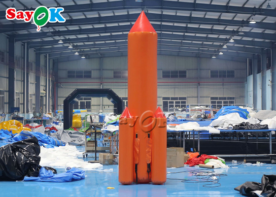 Giant Inflatable 5m Event Promotional Inflatable Sports Games Blow Up Rocket Game