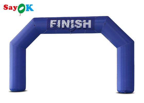 Inflatable Race Arch 210D 6m 20ft Blue Giant Inflatable Arch Start Finish Line