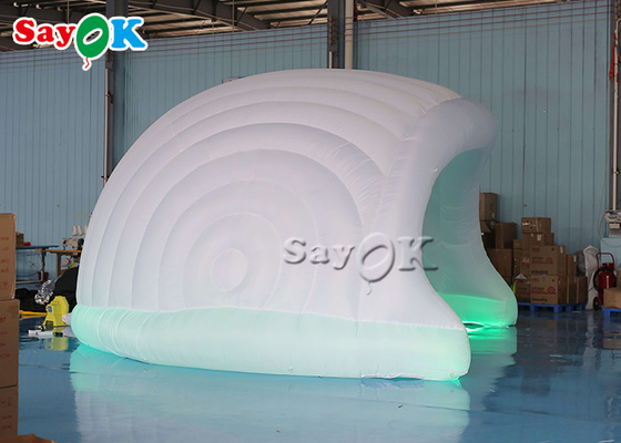 Dome Inflatable Tent Portable Semicircle Helmet Shape Inflatable Stage Tent