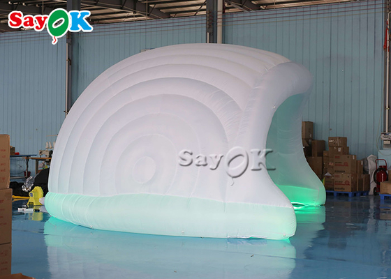 Inflatable Air Tent Portable Semicircle Helmet Shape Inflatable Stage Tent